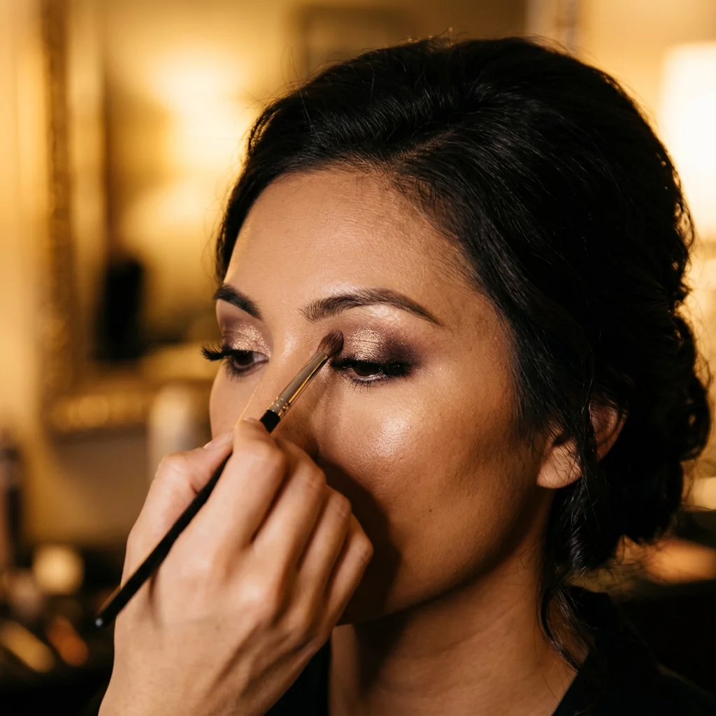 Abend-Make-up mit Stil